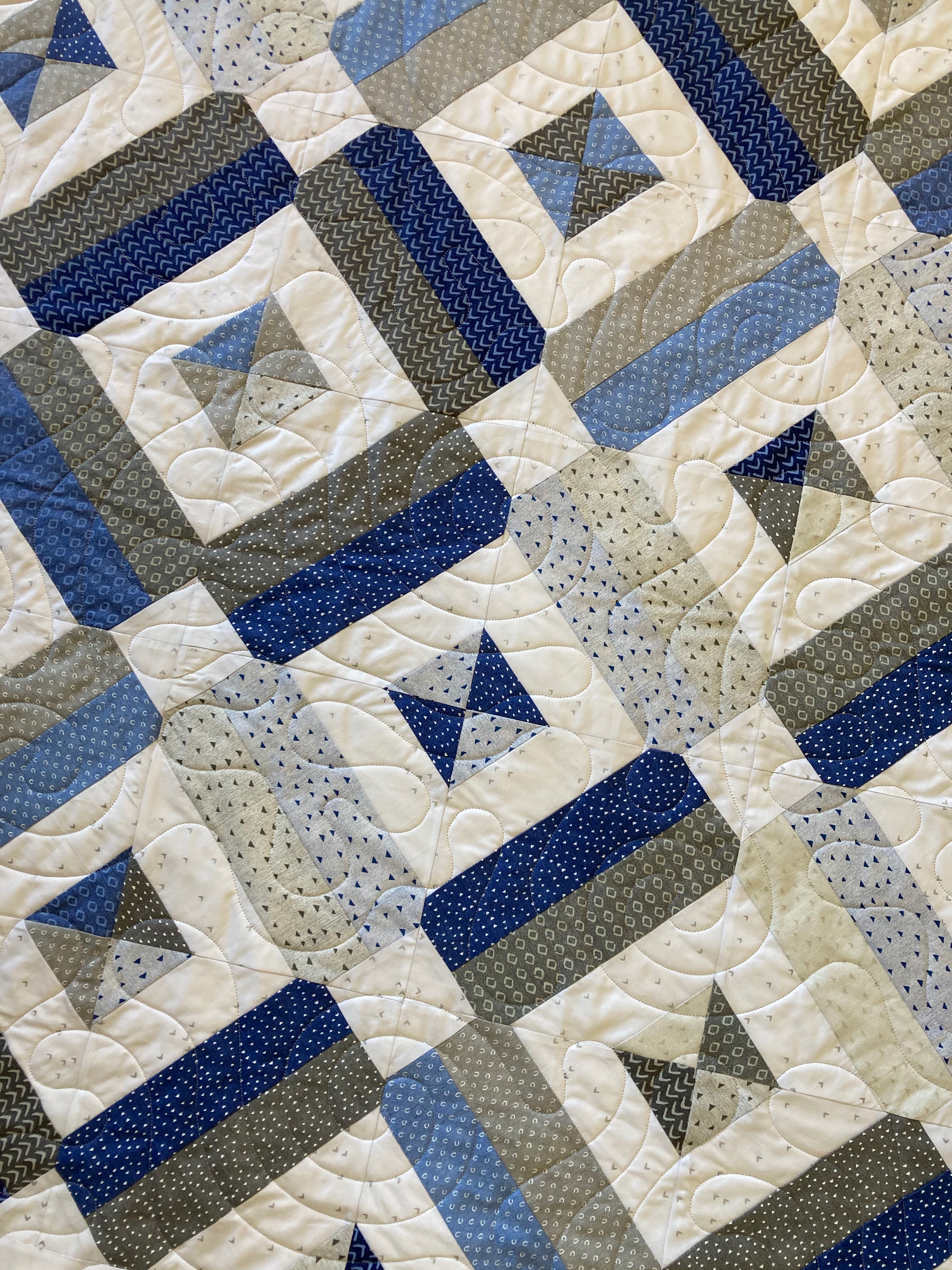 wiggle weave longarm quilt pattern